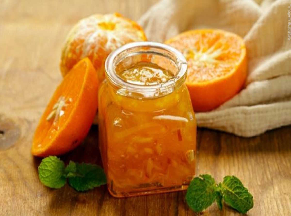 Compota de  casca de laranja / Divulgação
